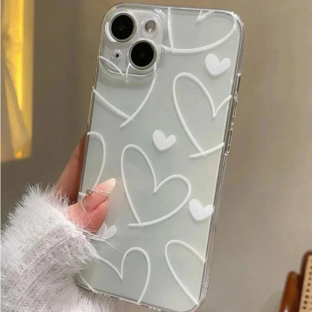 ⚠️Clearance iPhone 13/Pro/Pro Max Hearts Phone Case SAU - Picture 2 of 4